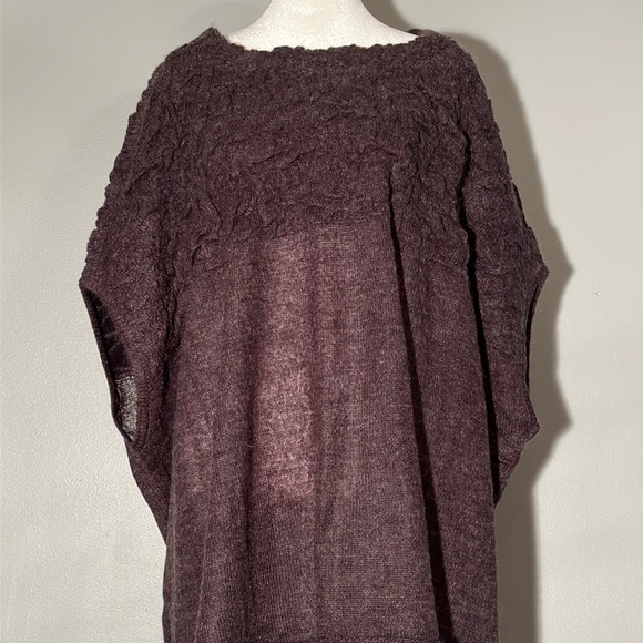 CAbi Brown Long Sweater, Size Medium - Picture 2 of 6